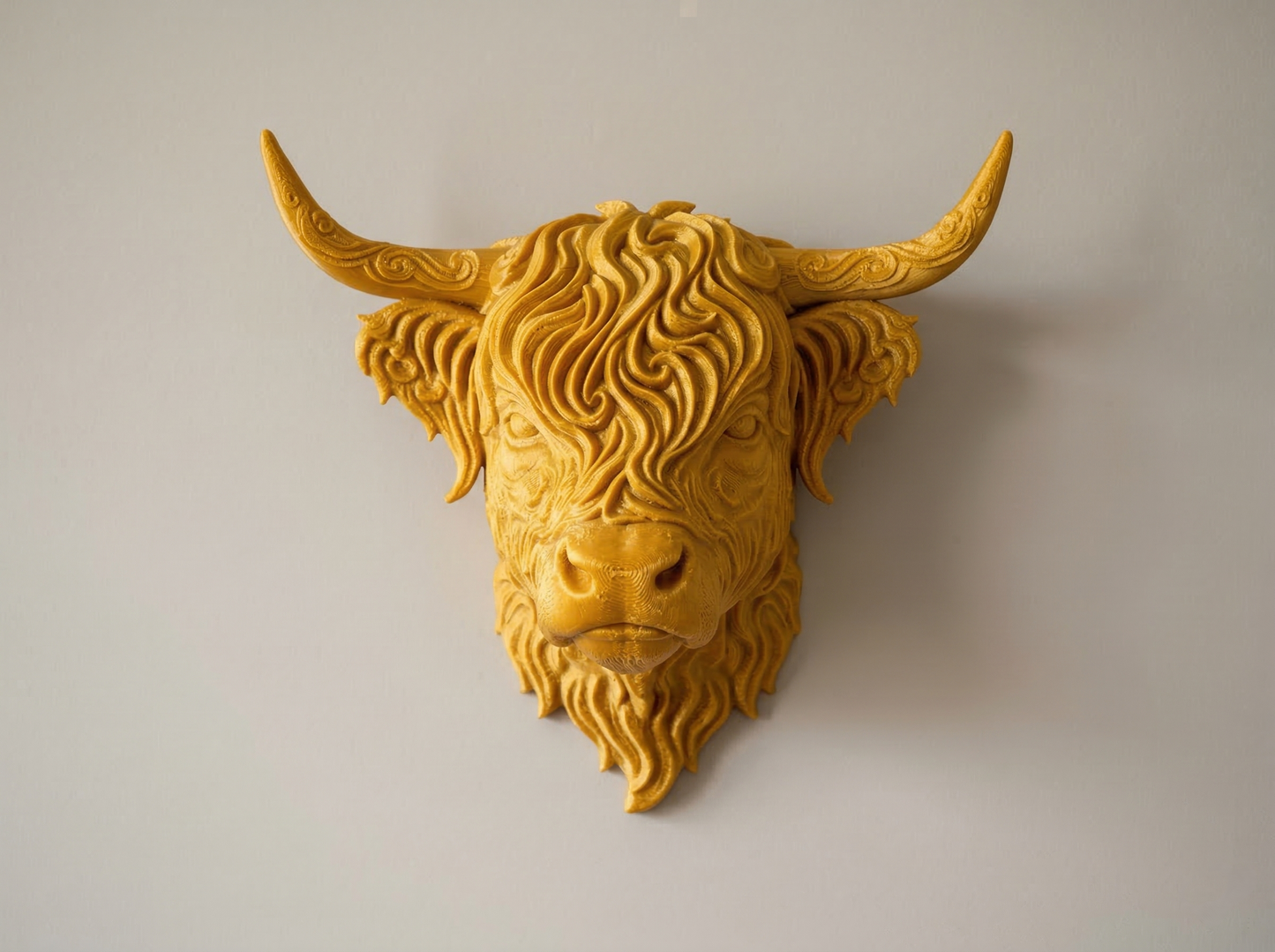 Highland Cow wall art — view 2