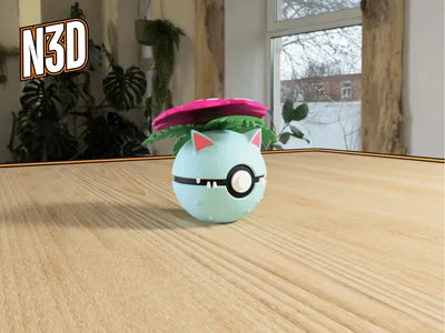 Themed Monster Ball - Venusaur Inspired