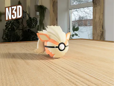 Themed Monster Ball - Arcanine Inspired