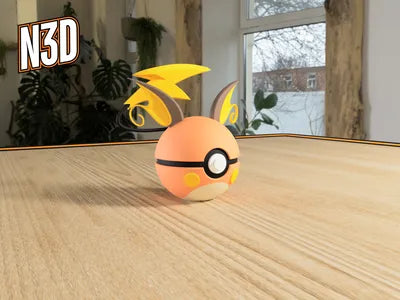 Themed Monster Ball - Raichu Inspired