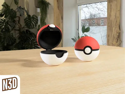 Themed Monster Ball - Pokeball - Functional Inspired