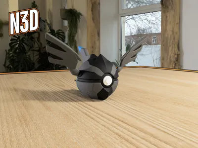 Themed Monster Ball - Zekrom Inspired
