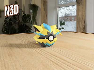 Themed Monster Ball - Zeraora Inspired