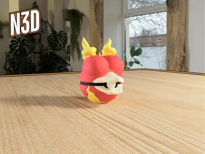 Themed Monster Ball - Magmar Inspired