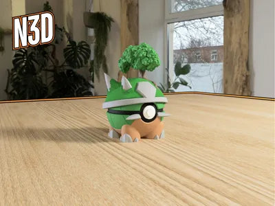 Themed Monster Ball - Torterra Inspired