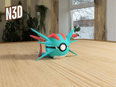 Themed Monster Ball - Salamence Inspired