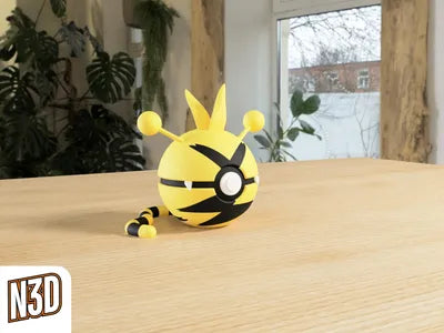 Themed Monster Ball - Electabuzz Inspired