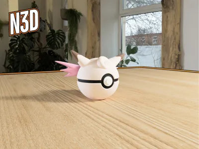 Themed Monster Ball - Clefable Inspired