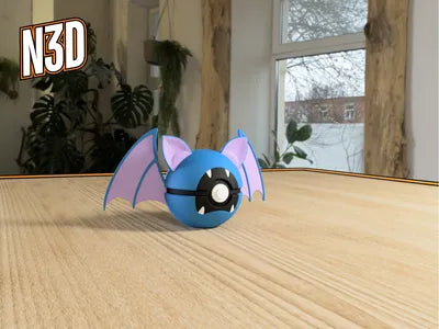 Themed Monster Ball - Zubat Inspired