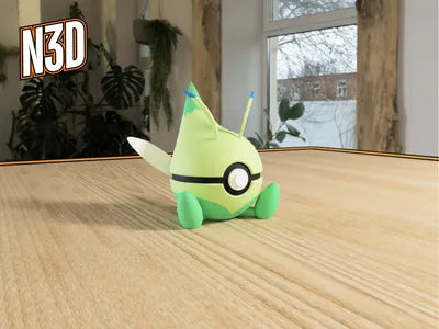 Themed Monster Ball - Celebi Inspired