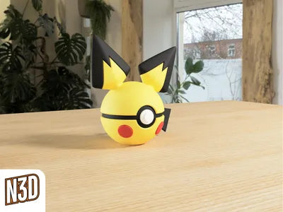 Themed Monster Ball - Pichu Inspired