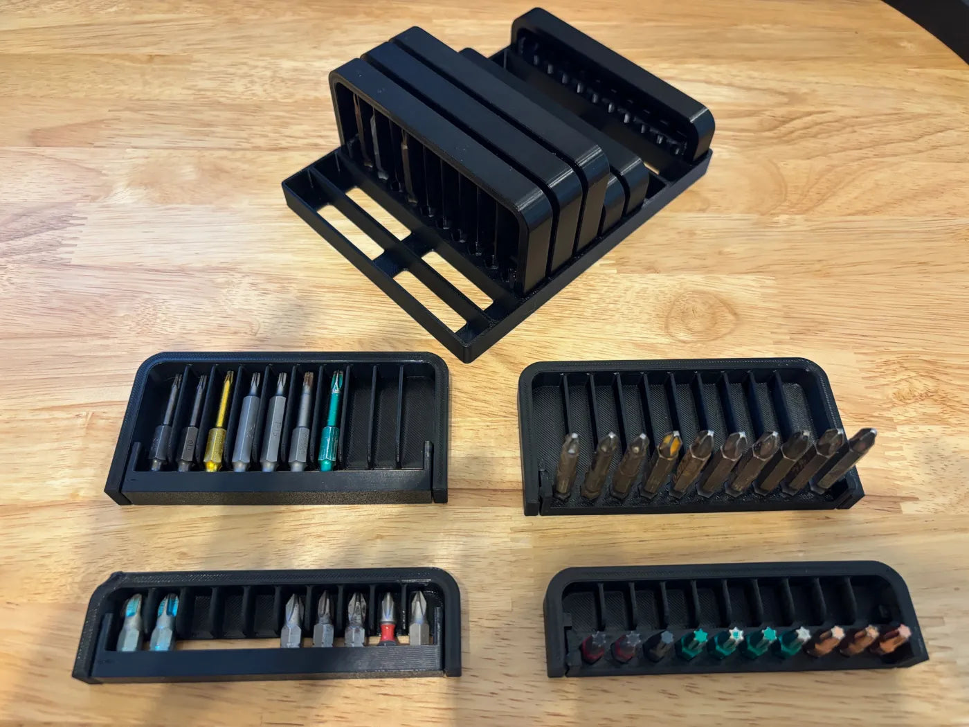 Screwdriver Bit Holder Organizer - 3D printed by Mythical Makers 3D