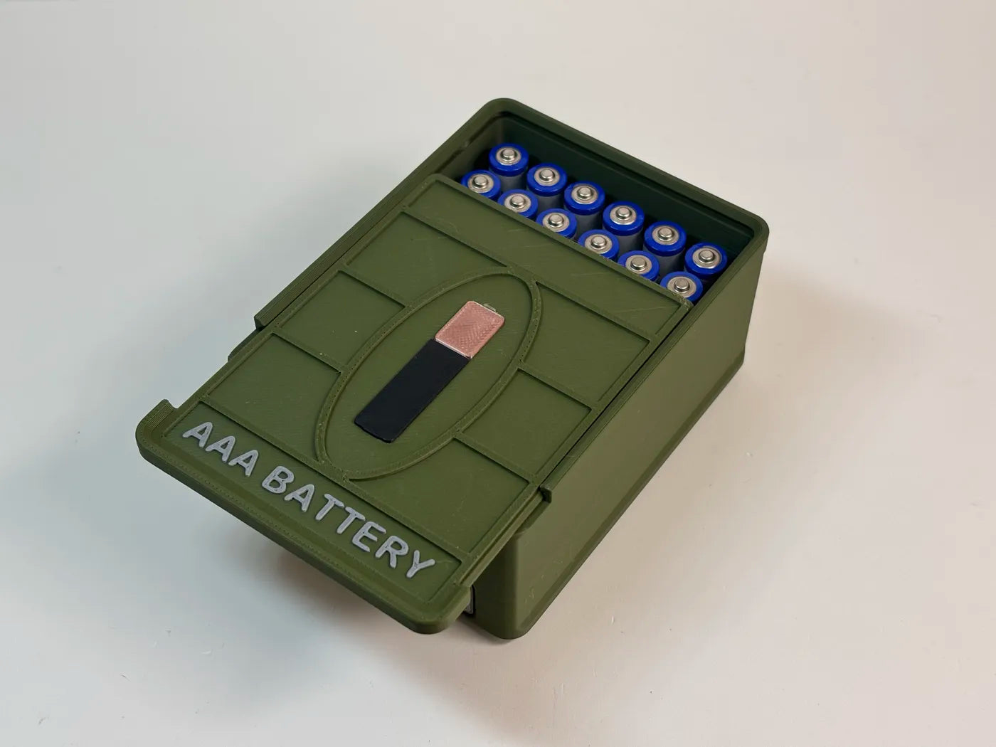 Battery Box - AAA - 48 Count - Stackable - 3D printed by Mythical Makers 3D