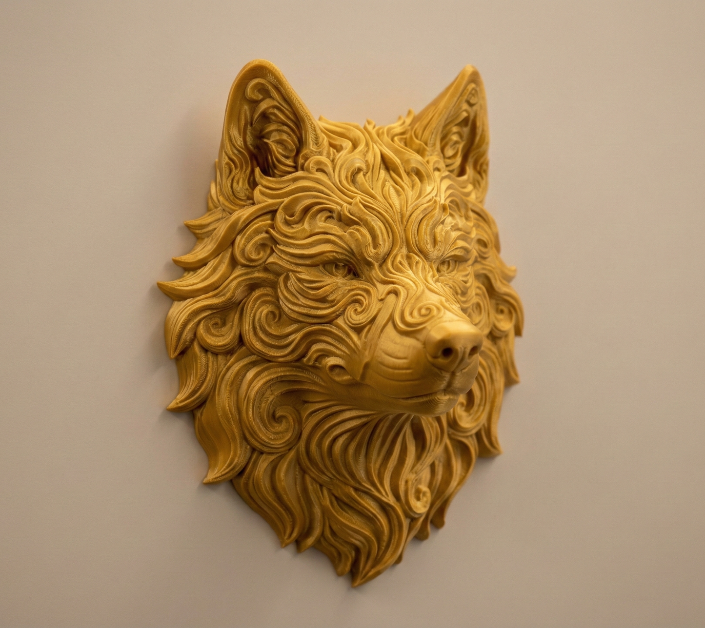Wolf wall art — view 3