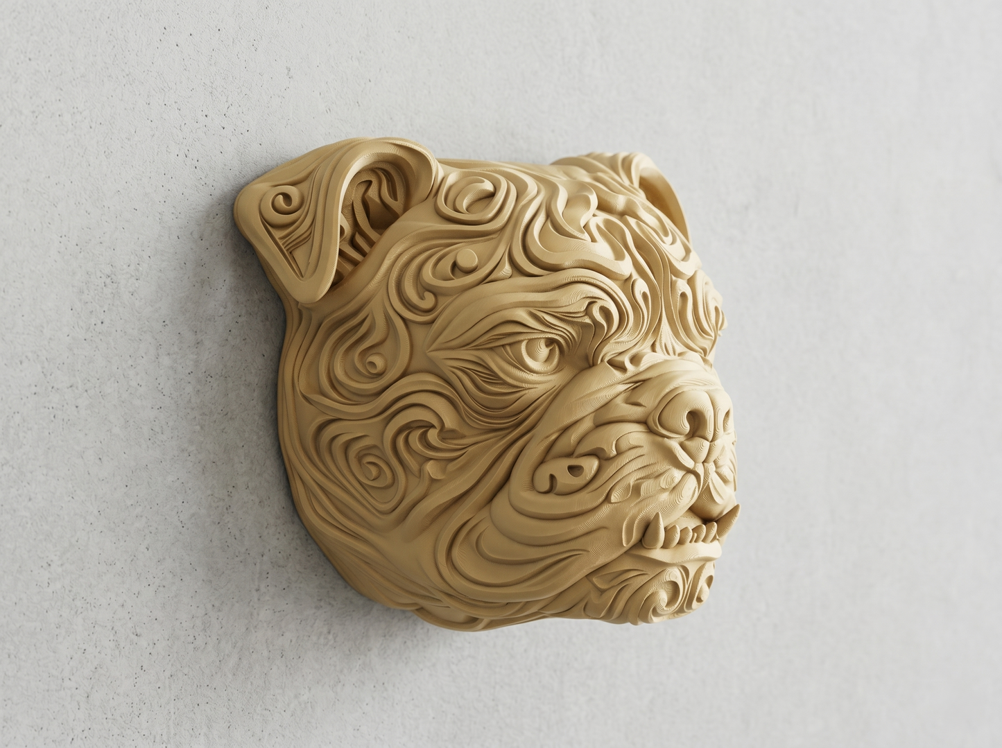 English Bulldog II wall art — view 2