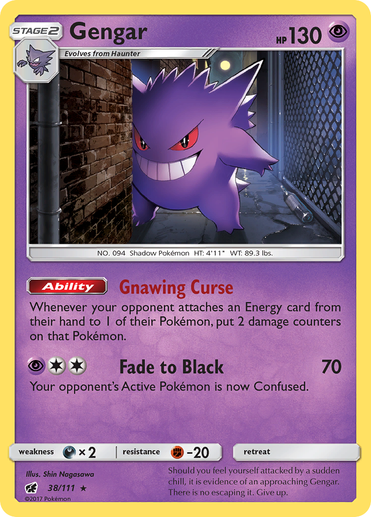Gengar - official card image