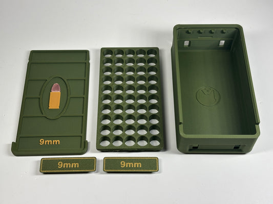 Ammo Storage Box - 9mm - 50 Rounds - view 2