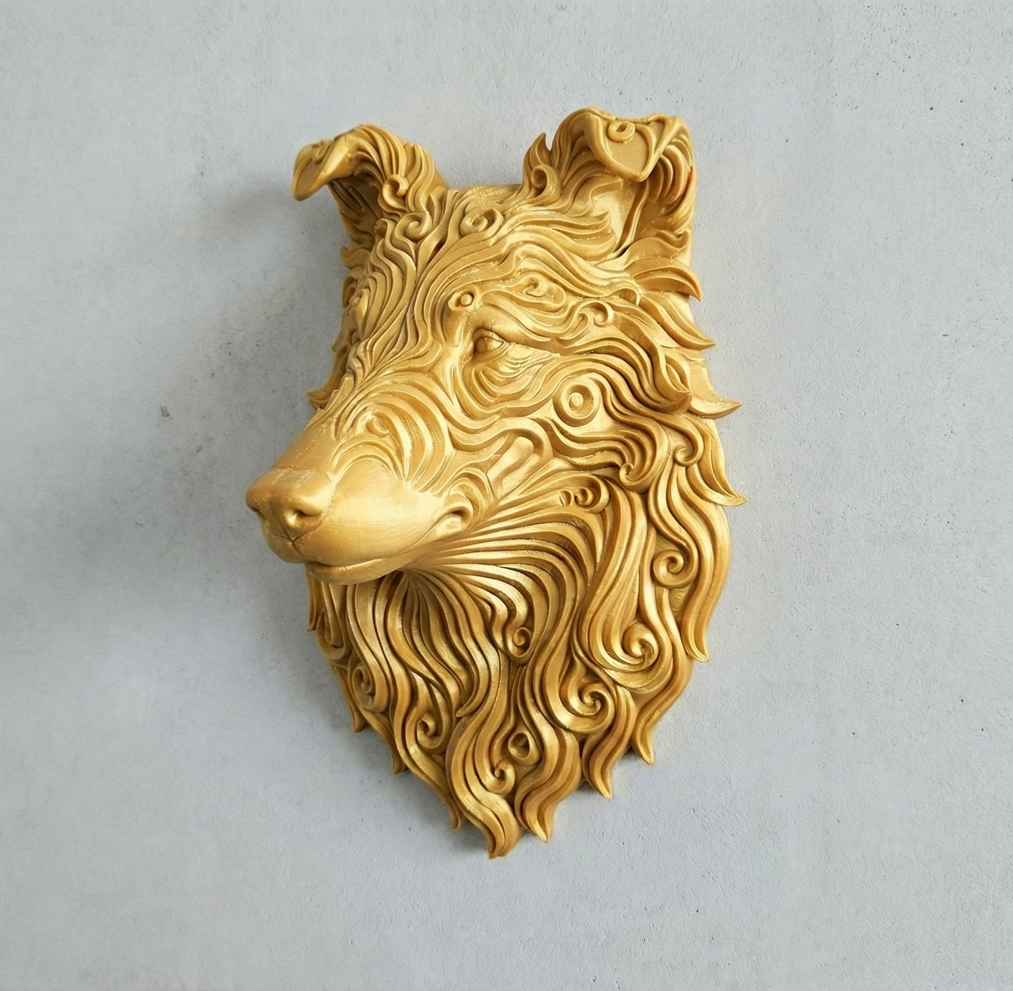 Rough Collie wall art — view 2