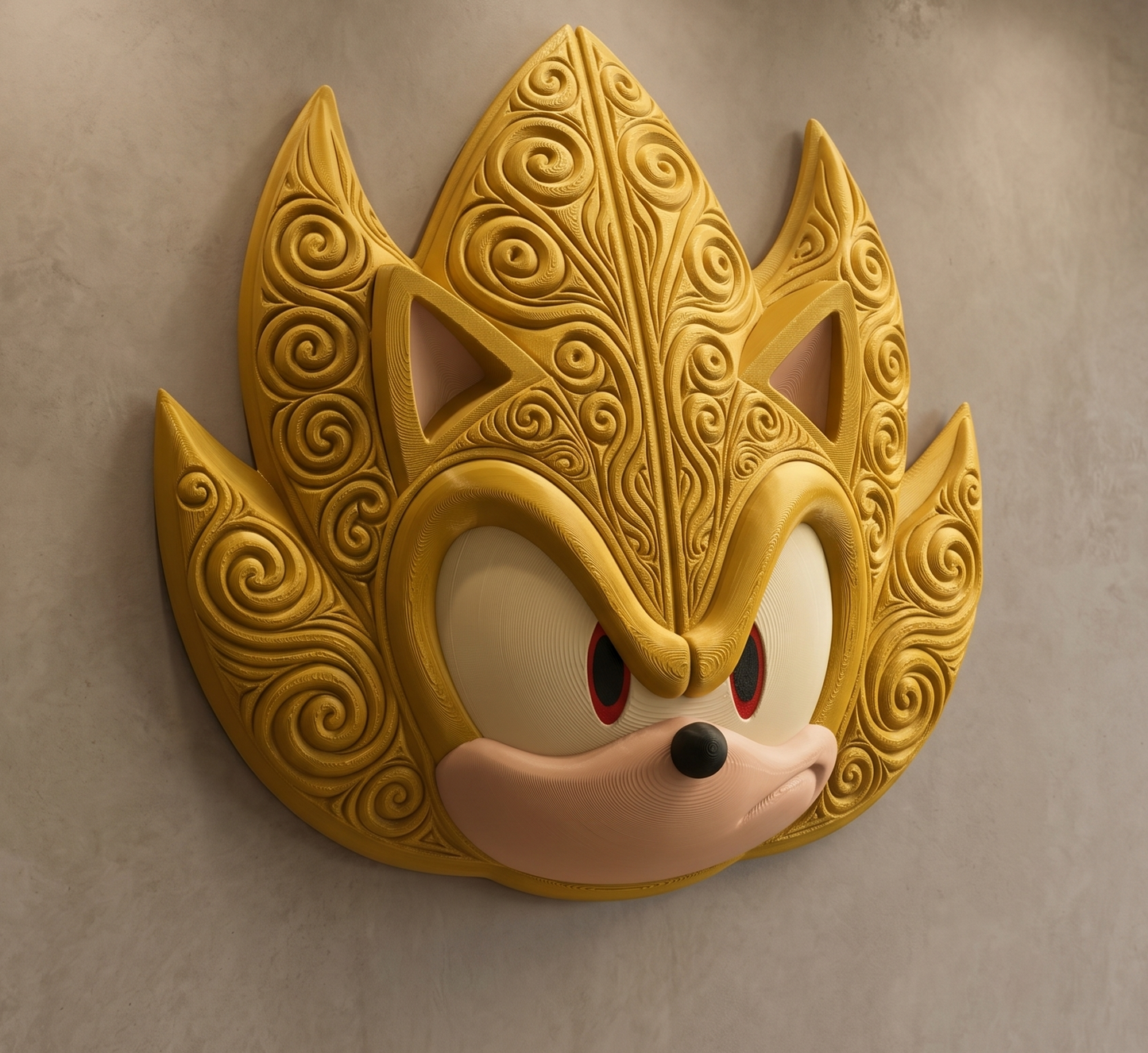 The Golden Blur wall art — view 2