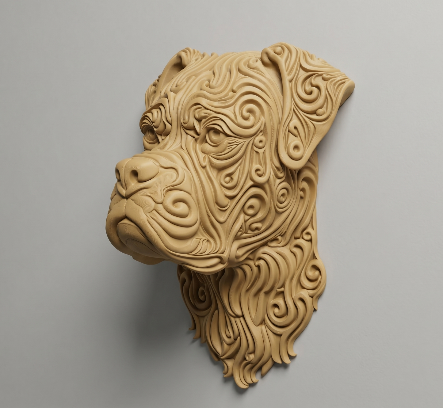 Boxer wall art — view 2
