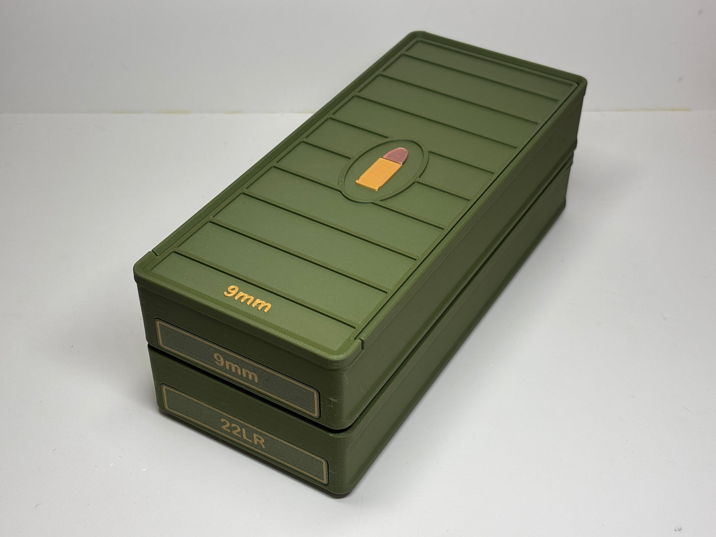 Ammo Storage Box - 9mm - 102 Rounds - Stacks with 22LR - view 3