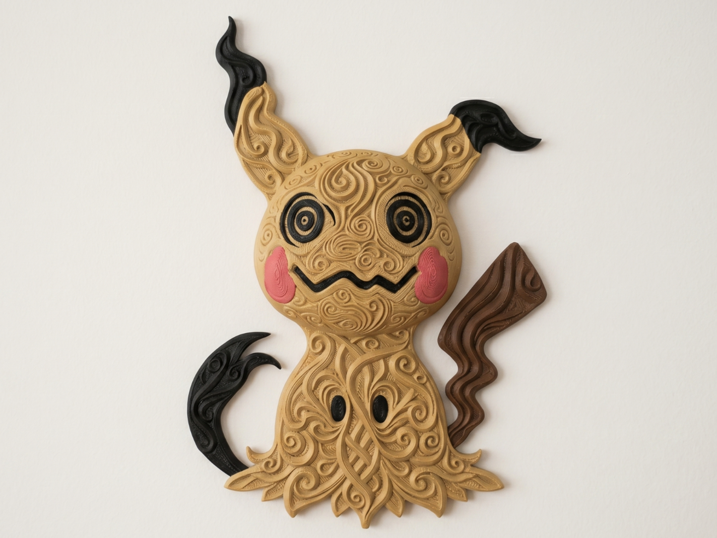Ragmimic 3D printed wall art by Mythical Makers 3D
