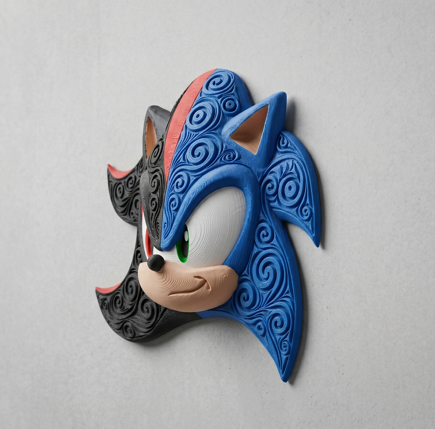 Blue and Shadow wall art — view 2