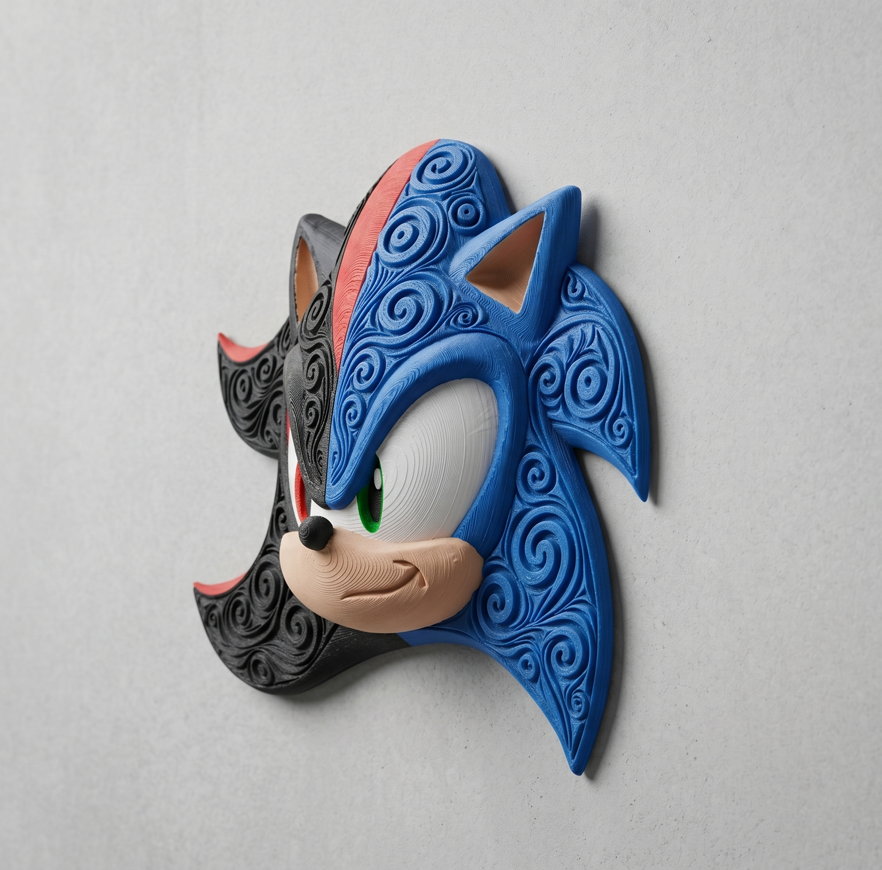 Blue and Shadow wall art — view 2