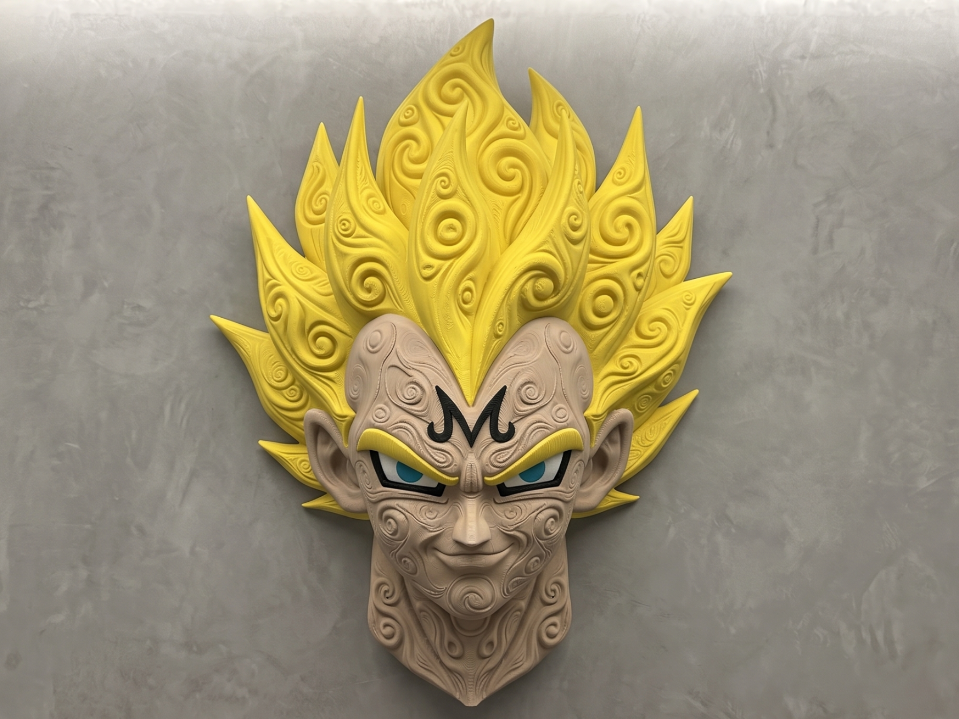 The Crowned Rival 3D printed wall art by Mythical Makers 3D