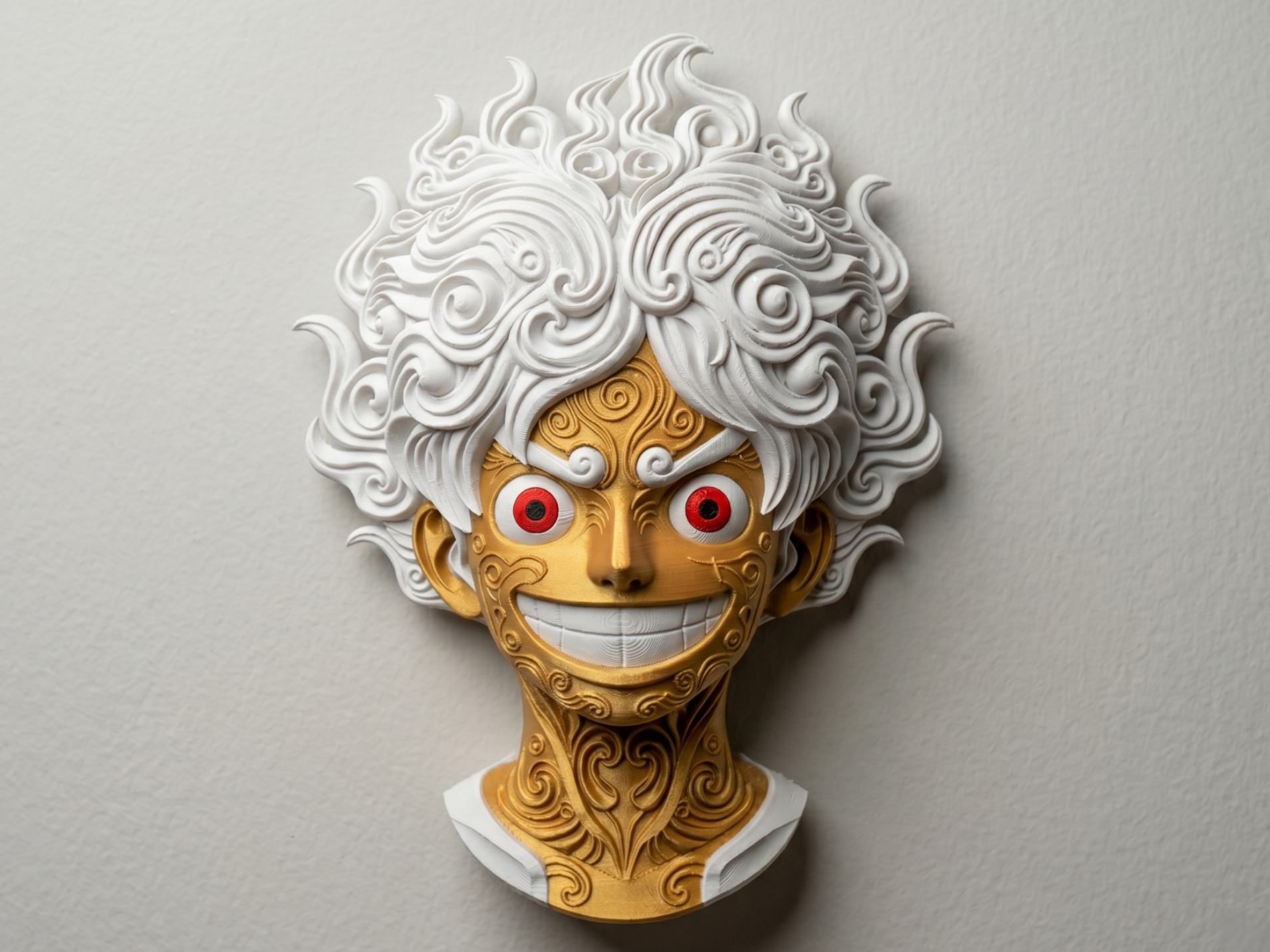 The Rubber Awakening 3D printed wall art by Mythical Makers 3D