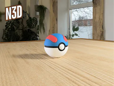 Themed Monster Ball - Great Ball Inspired