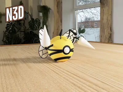 Themed Monster Ball - Beedrill Inspired
