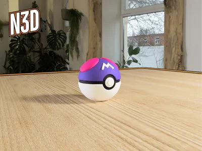 Themed Monster Ball - Master Ball Inspired