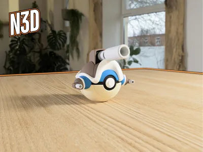 Themed Monster Ball - Mega Blastoise Inspired