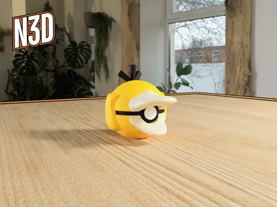 Themed Monster Ball - Psyduck Inspired