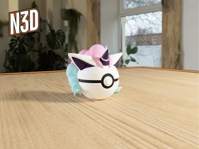 Themed Monster Ball - Galarian Ponyta Inspired