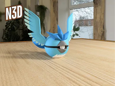 Themed Monster Ball - Articuno Inspired