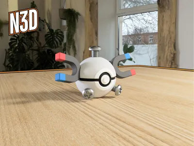 Themed Monster Ball - Magnemite Inspired