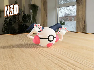 Themed Monster Ball - Mr.Mime Inspired