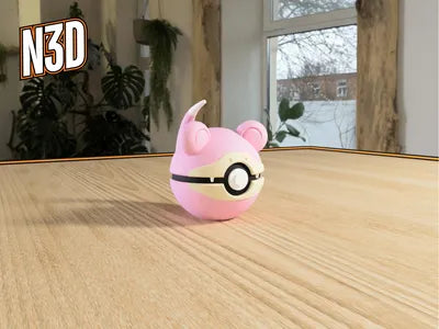 Themed Monster Ball - Slowpoke Inspired
