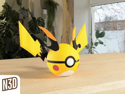 Themed Monster Ball - Mega Raichu X Inspired