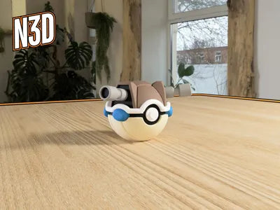 Themed Monster Ball - Blastoise Inspired