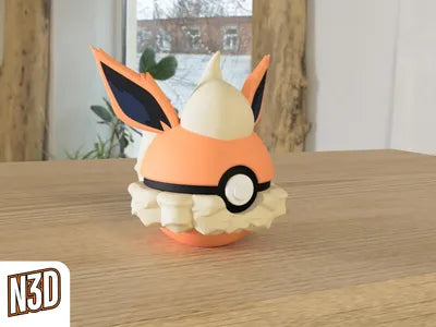 Themed Monster Ball - Flareon Inspired