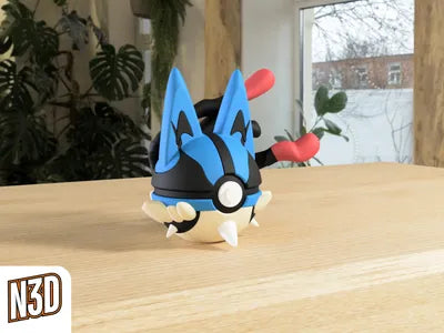 Themed Monster Ball - Mega Lucario Inspired
