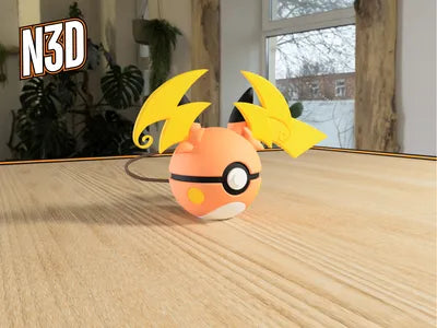 Themed Monster Ball - Mega Raichu Y Inspired