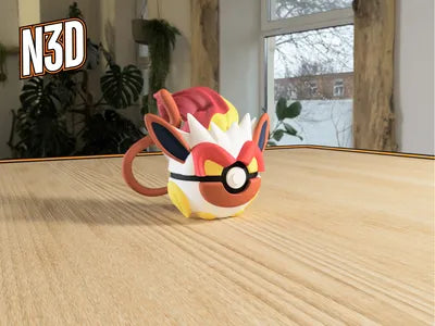 Themed Monster Ball - Infernape Inspired
