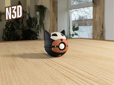 Themed Monster Ball - Houndour Inspired