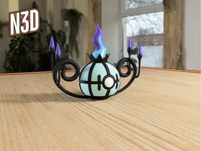Themed Monster Ball - Chandelure Inspired