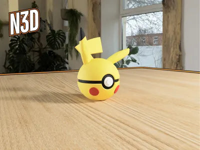 Themed Monster Ball - Pikachu Inspired