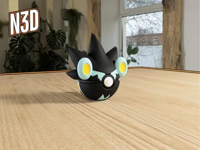 Themed Monster Ball - Luxray Inspired